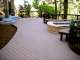 Curved Deck and Fire Pit