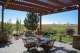 paver patio and arbor