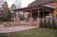 Pergola and firepit