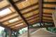 Roof with sky lights