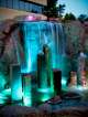 color changing underwater lights blue