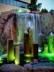 color changing underwater lights green