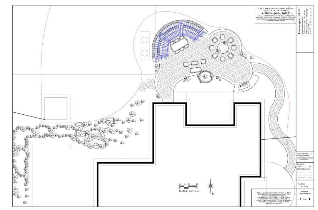 Luxescapes landscape design.