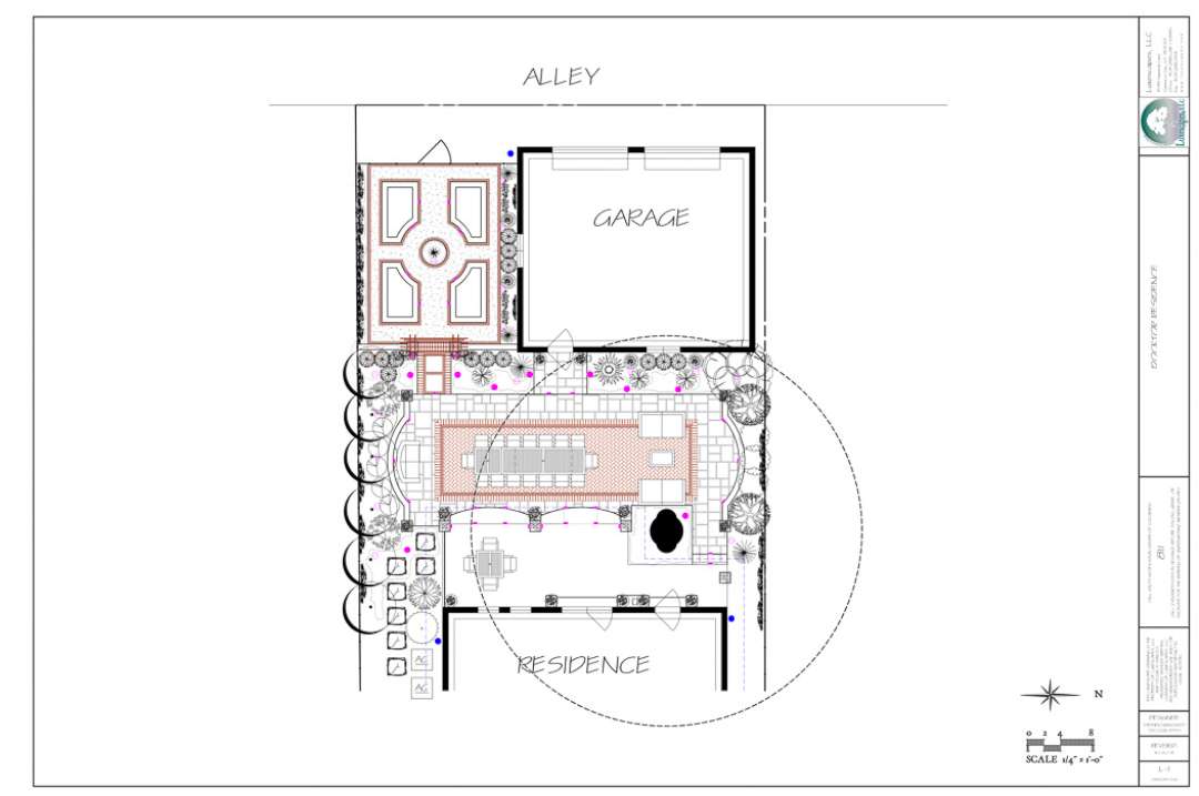 Luxescapes landscape design.