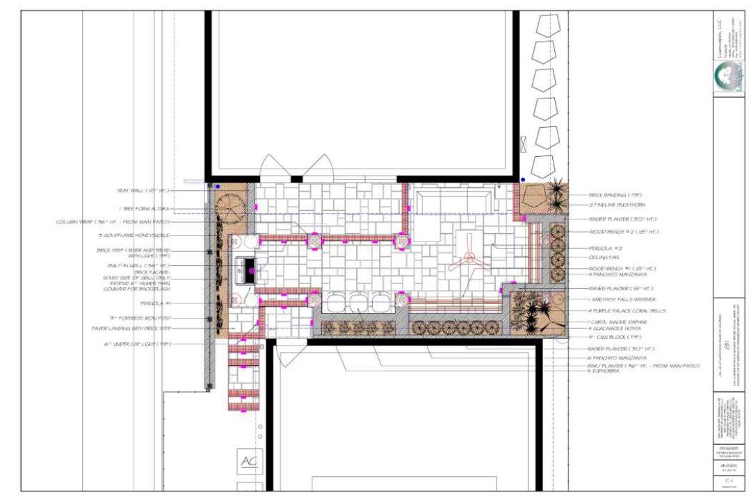 Luxescapes landscape design.