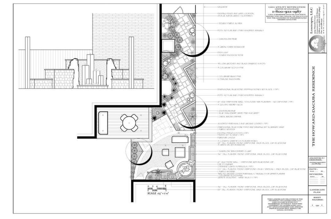 Luxescapes landscape design.