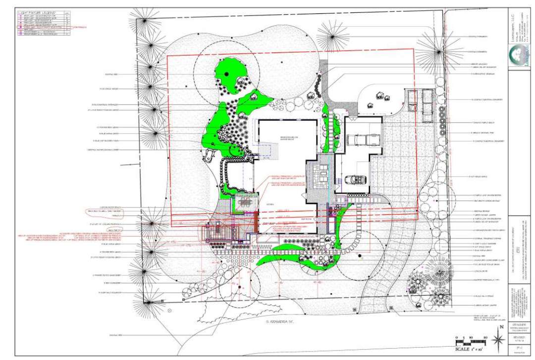 Luxescapes landscape design.