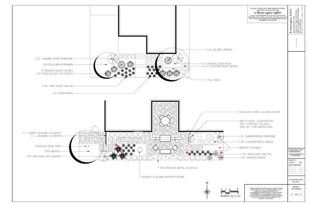 Luxescapes landscape design.
