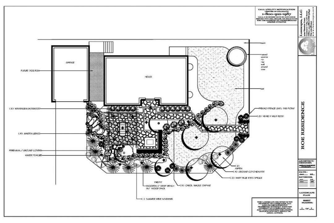 Luxescapes landscape design.