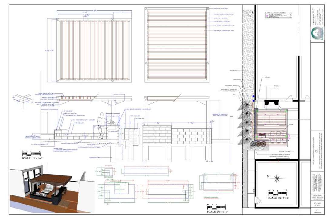 Luxescapes landscape design.