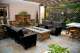 fire pit and water feature