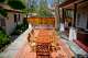 brick and flagstone patio