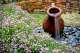 clay pitcher fountain